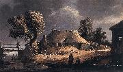 BLOOT, Pieter de Landscape with Farm oil